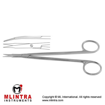 Reynolds Dissecting Scissor Curved Stainless Steel, 15.5 cm - 6"